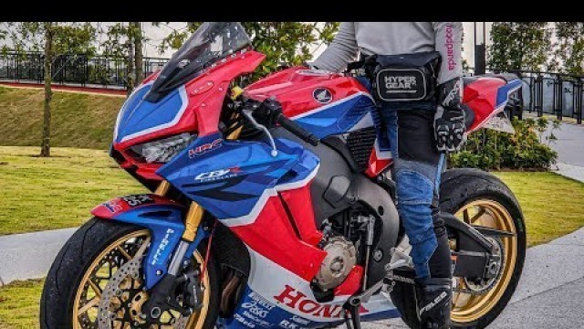 'Abang Foodpanda pakai CBR1000RR Fireblade Tricolour? Review'