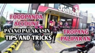 'PAANO PALAKASIN ANG FOODPANDA ACCOUNT TIPS ANG TRICKS-PANGMALAKASANG TECHNIQUE-V-OneMoto'