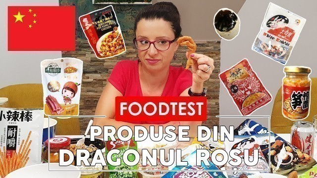 'MĂNÂNC PRODUSE ASIATICE - Ce DELICATESE găsești în DRAGONUL ROȘU? - FOOD TEST'