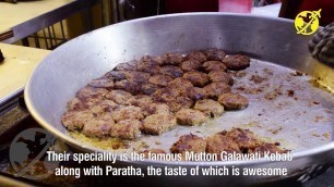 'Lucknow Kebabs and Curries | Cr Park street food | Bengali food in Delhi | mini kolkata | market 1'