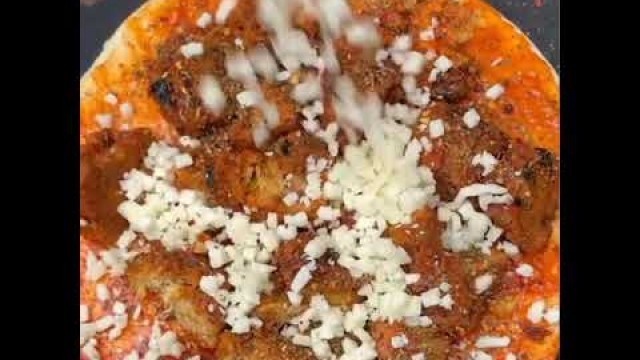 'Spicy Shezwan Pixxa Indian Street food Subscribe  / Foodie Maya #Shorts'