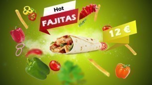 'Fast Food Restaurant Menu Promotion | After Effects template'