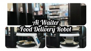 'Ai Waiter Food Delivery Robot'