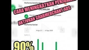 'Cara meningkatkan penjualan | cara membuat iklan di Grabfood / grabmerchant'