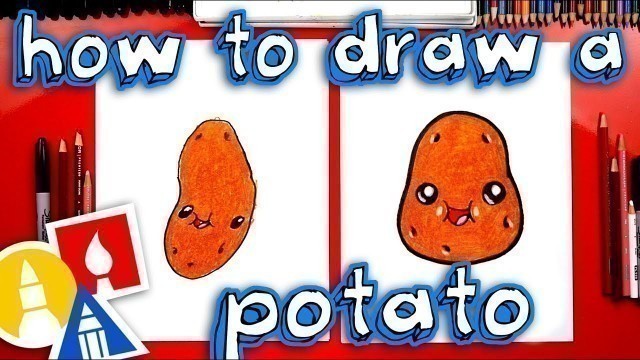 'How To Draw A Funny Potato'