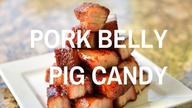 'Pork Belly Pig Candy Recipe Harry Soo SlapYoDaddyBBQ.com Tasty Charcoal Smoker Camping Pork Recipes'