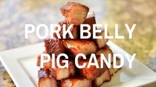 'Pork Belly Pig Candy Recipe Harry Soo SlapYoDaddyBBQ.com Tasty Charcoal Smoker Camping Pork Recipes'