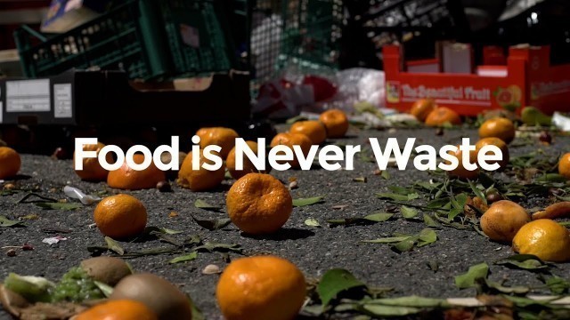 'Food is Never Waste'