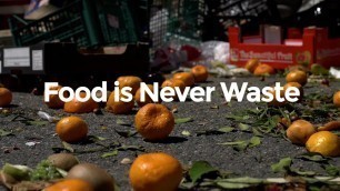 'Food is Never Waste'