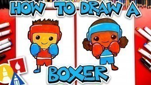 'How To Draw An Olympic Boxer - Boxing'