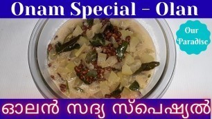 'Onam Special || Olan || Homely food'