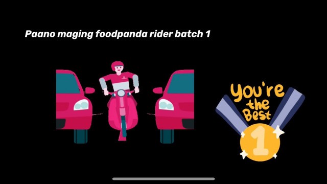 'Paano maging batch 1 foodpanda top rider / tips sa pagiging batch 1'