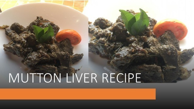 'Mutton Liver Dry | Egyptian Food | Kibdah | Mutton Liver | Tasty Food | HoMely Meals Kitchen Vlog'