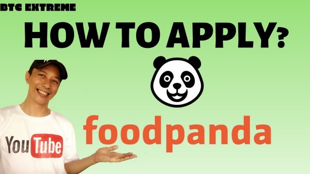 'FOODPANDA RIDER Philippines | How to Apply'