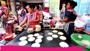 'Mayan STREET FOOD & Artisanal Guatemalan MARKET | Chichicastenango, Guatemala'