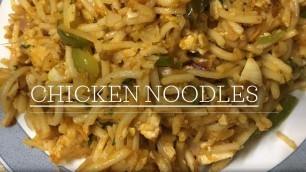 'Street Style Noodles | Chicken Noodles | Street Food | HoMely Meals Kitchen Vlog'