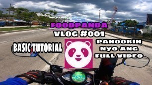 'FOODPANDA UNANG BIYAHE VLOG2'