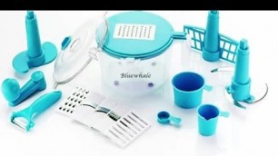 'Blue Whale detachable kitchen manual food processor।Dough maker'