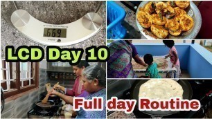 'LCD Diet Routine Day 10 in Tamil | What i eat in a Day? | Low Carb Diet | DIML Tamil| Raji\'s Kitchen'