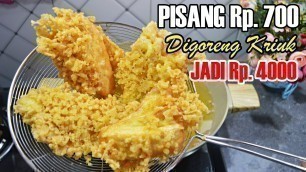 'BONGKAR PISANG GORENG KREMES | BISA DIBUAT VERSI FROZEN'