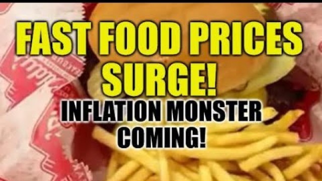 'FAST FOOD PRICES SURGE, RESTAURANT BANKRUPTCIES, DEBT CRISIS, INFLATION MONSTER, MONEY DECEPTION'