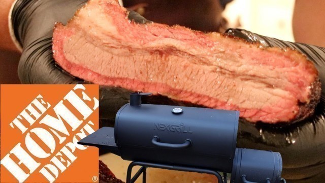 'I Bought the Cheapest Offset Smoker at Home Depot and Made a Brisket'