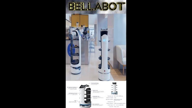 'Robots for Reasonable Rates, Bellabot A Cute Meowing Food Delivery Robot,   #shorts  #youtubeshorts'