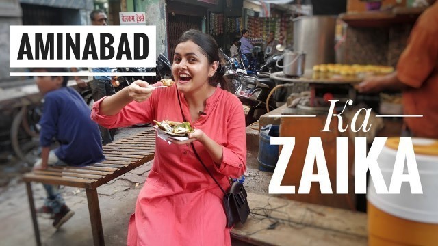 'Aminabad ka mashoor zaika | Exploring food in Aminabad, Lucknow | OGHJ'