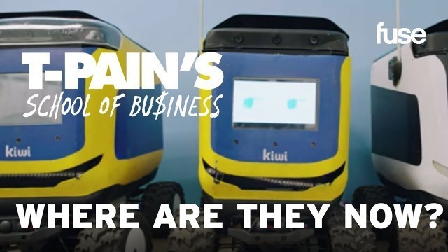 'T-Pain\'s School of Business: Kiwi Campus-The Ultimate Food Delivery Robot | Season 1 Look Back |Fuse'