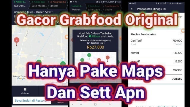 'Gacor Grabfood Original [[ Caranya Cek Dideskripsi'