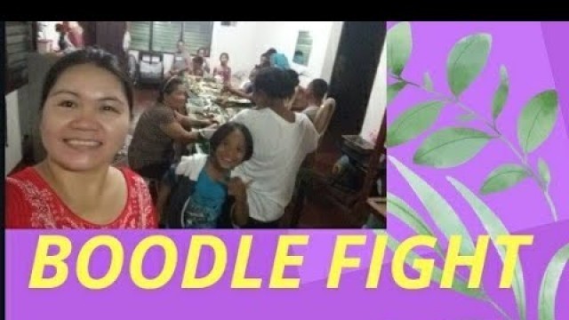 'BOODLE FIGHT FILIP INO FOOD|CRINA BM'