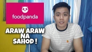 'FOODPANDA BIKER/CYCLIST VLOG 034 | SAHOD KAY FOODPANDA | SHOUTOUTS!'