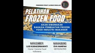 'Pelatihan Pembuatan Frozen Food'