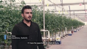 'Syrian refugees and host communities acquire agricultural job skills in Turkey'