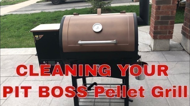 'HOW TO CLEAN OUT YOUR PIT BOSS PELLET SMOKER/GRILL. How TO MAKE IT EASY Ep 4620'