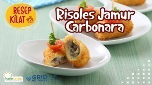 'Resep Risoles Jamur Carbonara, Resep Frozen Food Buat Takjil Puasa'