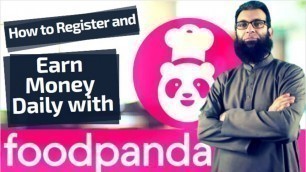 'Foodpanda Riders Delivery Service: How to Register and Earn Money'