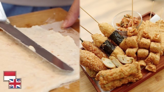 'Resep KOREAN FISH CAKE EOMUK, Satu Adonan untuk Berbagai Bentuk! [Resep Jualan, Bakso Ikan Korea]'