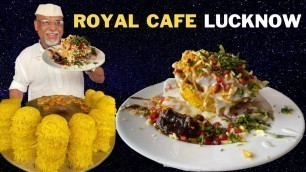 'CHAAT ICON UNCLE/ BASKET CHAAT/ ROYAL CAFE INDIA LUCKNOW STREET FOOD'