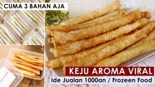 'RESEP KEJU AROMA VIRAL COCOK BUAT IDE JUALAN FROZEN FOOD'