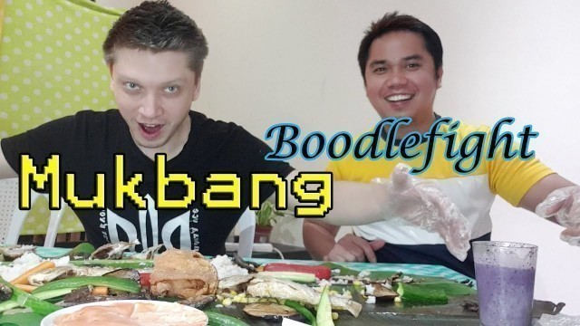 'Mukbang Boodle Fight Style  | Food Trip | Kuwentuhan with my Kabayan friends and a Ukrainian friend'