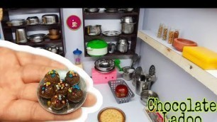 'Mini Food Cooking Chocolate Ladoo | Miniature Cooking | Tiny Food | Mini Kitchen | Miniature Kids'