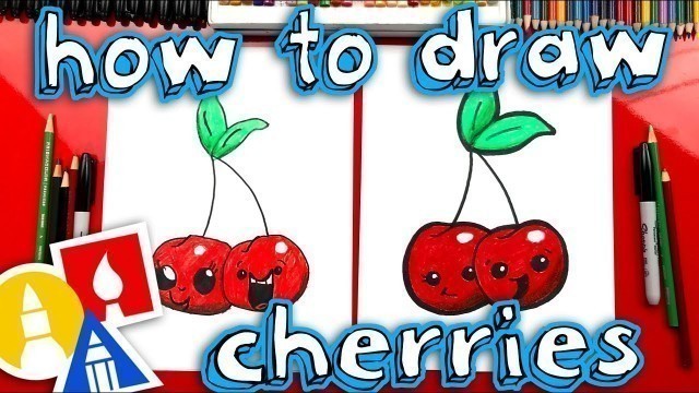 'How To Draw Funny Cherries - Replay Live Draw Along!'