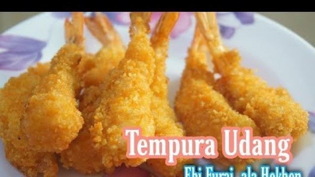 'Ebi Furai-Tempura Udang ala Hokben, bisa buat stock Frozen Food, mau makan tinggal goreng'