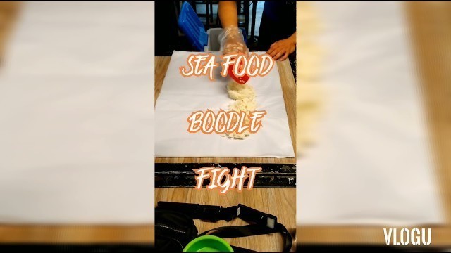 'Sea food Boodle fight'