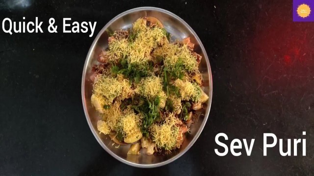 'Recipe for Quick & Easy Sev Puri ( सेव पूरी )  | Asha\'s Homely Food'