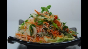 'Thai Style Salad | Cooksmart | Sanjeev Kapoor Khazana'