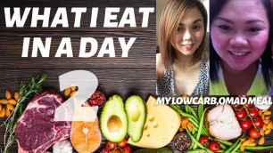 'WHAT I EAT  PARA PUMAYAT NG MABILIS# 2|| LCIF/KETO MEAL OMAD'