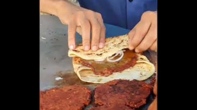 'Kabab Roll #shorts Kabab Street Food | Lucknow Street Food | Cheapest Street Food | Food Vlogs'