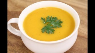 'Carrot Soup | Recipes Under 15 Minutes | Chef Jaaie | Sanjeev Kapoor Khazana'